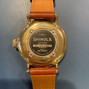 Authentic Shinola women’s watch. The runwell 41MM style.